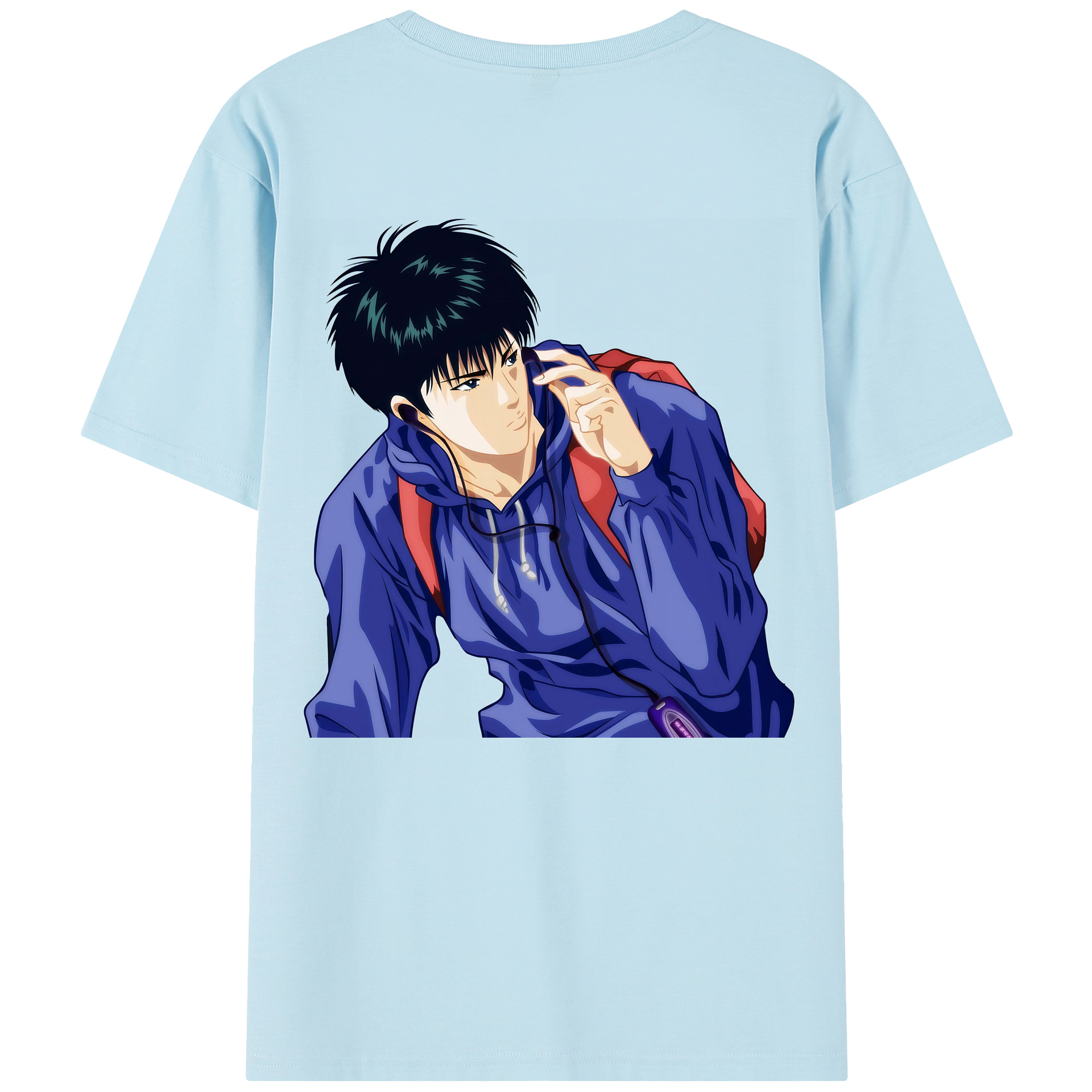 SLAM DUNK／スラムダンク 綿100％半袖Tシャツ（背面プリント）